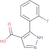 3-(2-Fluorophenyl)-1H-pyrazole-4-carboxylic acid