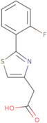 [2-(2-Fluorophenyl)-1,3-thiazol-4-yl]acetic acid