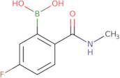 [5-Fluoro-2-(methylcarbamoyl)phenyl]boronic acid