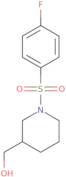 1-[(4-Fluorophenyl)sulfonyl]-3-piperidinemethanol