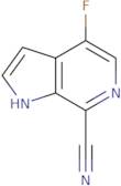 4-Fluoro-1H-Pyrrolo[2,3-c]Pyridine-7-Carbonitrile