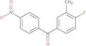 (4-Fluoro-3-methylphenyl)(4-nitrophenyl)methanone