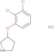 3-(2-Fluorophenyl)pyrrolidine hydrochloride (1:1)