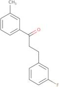 3-(3-Fluorophenyl)-1-(3-methylphenyl)-1-propanone