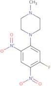 1-(5-Fluoro-2,4-Dinitrophenyl)-4-Methylpiperazine