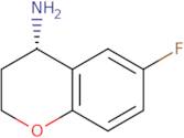 (4S)-6-Fluoro-3,4-dihydro-2H-1-benzopyran-4-amine