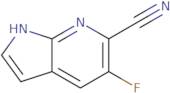 5-Fluoro-1H-pyrrolo[2,3-b]pyridine-6-carbonitrile