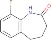 9-Fluoro-1,3,4,5-tetrahydro-2H-1-benzazepin-2-one