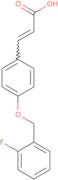 (2E)-3-{4-[(2-Fluorobenzyl)Oxy]Phenyl}Acrylic Acid