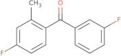 (4-Fluoro-2-methylphenyl)(3-fluorophenyl)methanone