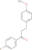 1-(4-Fluorophenyl)-3-(4-methoxyphenyl)-1-propanone