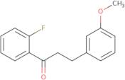 1-(2-Fluorophenyl)-3-(3-methoxyphenyl)-1-propanone