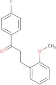 1-(4-Fluorophenyl)-3-(2-methoxyphenyl)-1-propanone