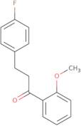 3-(4-Fluorophenyl)-1-(2-methoxyphenyl)-1-propanone