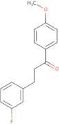 3-(3-Fluorophenyl)-1-(4-methoxyphenyl)-1-propanone