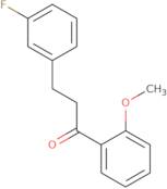 3-(3-Fluorophenyl)-1-(2-methoxyphenyl)-1-propanone