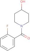 (2-Fluorophenyl)(4-hydroxy-1-piperidinyl)methanone