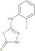 5-(2-Fluoro-Phenylamino)-[1,3,4]Thiadiazole-2-Thiol