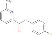 2-(4-Fluorophenyl)-1-(6-Methyl-2-Pyridinyl)Ethanone