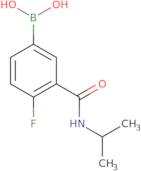 [4-Fluoro-3-(isopropylcarbamoyl)phenyl]boronic acid