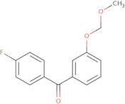 (4-Fluorophenyl)[3-(methoxymethoxy)phenyl]methanone