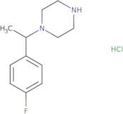 1-[1-(4-Fluorophenyl)ethyl]piperazine hydrochloride