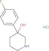 3-(4-Fluorophenyl)-3-Piperidinol Hydrochloride (1:1)