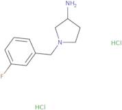 1-(3-Fluorobenzyl)-3-Pyrrolidinamine Dihydrochloride