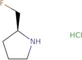 (2S)-2-(Fluoromethyl)pyrrolidine hydrochloride (1:1)