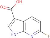 6-Fluoro-1H-pyrrolo[2,3-b]pyridine-3-carboxylic acid