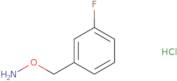 O-[(3-Fluorophenyl)methyl]hydroxylamine hydrochloride