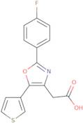 2-(4-Fluorophenyl)-5-(3-Thienyl)-4-Oxazoleacetic Acid