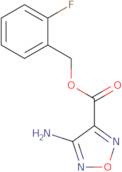 2-Fluorobenzyl 4-Amino-1,2,5-Oxadiazole-3-Carboxylate