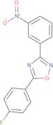5-(4-Fluorophenyl)-3-(3-Nitrophenyl)-1,2,4-Oxadiazole