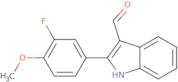 2-(3-Fluoro-4-Methoxyphenyl)-1H-Indole-3-Carbaldehyde