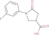 1-(3-Fluorophenyl)-5-Oxo-3-Pyrrolidinecarboxylic Acid