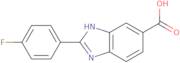 2-(4-Fluorophenyl)-1H-benzimidazole-5-carboxylic acid