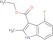 4-Fluoro-2-methylindole-3-carboxylic acid ethyl ester