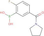2-Fluoro-5-(pyrrolidine-1-carbonyl)phenylboronic acid