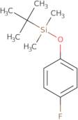 (4-Fluorophenoxy)(Dimethyl)(2-Methyl-2-Propanyl)Silane