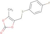 4-(4-Fluorophenyl)Thiomethyl-5-Methyl-1,3-Dioxol-2-One