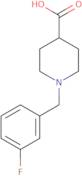 1-[(3-Fluorophenyl)methyl]-4-piperidinecarboxylic acid