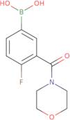 [4-Fluoro-3-(4-morpholinylcarbonyl)phenyl]boronic acid