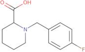 1-[(4-Fluorophenyl)methyl]-2-piperidinecarboxylic acid