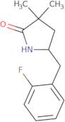 5-((2-Fluorophenyl)Methyl)-3,3-Dimethyl-2-Pyrrolidinone