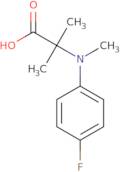 2-[(4-Fluorophenyl)-Methylamino]-2-Methylpropanoic Acid