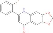 6-(2-Fluorophenyl)[1,3]Dioxolo[4,5-g]Quinolin-8(5H)-One