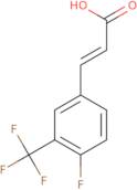 (2E)-3-[4-Fluoro-3-(Trifluoromethyl)Phenyl]Acrylic Acid