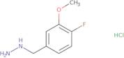 (4-Fluoro-3-methoxybenzyl)hydrazine hydrochloride (1:1)