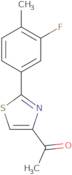 1-[2-(3-Fluoro-4-Methylphenyl)-1,3-Thiazol-4-Yl]Ethanone